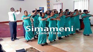 SIMAMENI Stand Firm  Amazing Grace Choir Light Christian Centre Machakos [upl. by Naraj663]