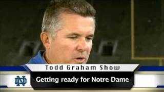 2010 Todd Graham Show Week 8  Tulsa at Notre Dame 1 of 2 [upl. by Danielson970]