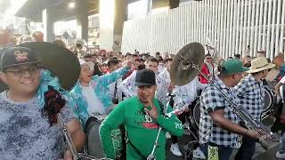 Banda del ReyLa Bandisima La Reyna de México Los Barbaros Cierre de Carnaval San Lorenzo Tezonco [upl. by Inor]