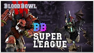 Blood Bowl 3  Super League  Jimmy Fantastic Orc vs Dimmy Gee Undead [upl. by Pampuch]