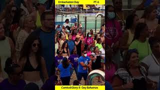 Embarkation Day on the Carnival Glory Sail Away Party [upl. by Tranquada]