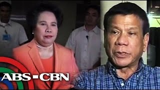 UKG Duterte to Miriam I am not fit for national office [upl. by Enybor]