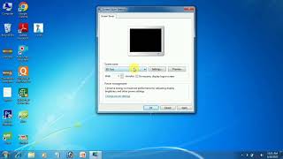 screen saver in windows 7  screen saver time settings windows 7  screen sever in computer💻 [upl. by Laohcin]