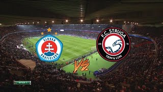 Ĺ K Slovan Bratislava vs FC Struga LIVE FULL HD [upl. by Adnowat298]