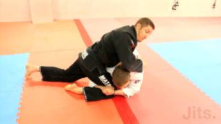 Brazilian JiuJitsu Technique Jesse Richardson Omoplata Variation 4  JitsMagazinecom [upl. by Broida]