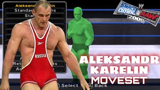 Aleksandr Karelin Moveset for SvR 2006 PSP [upl. by Olegna732]