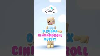 0 ROBUX CINNAMOROLL OUTFIT roblox freerobloxoutfit lanah [upl. by Him]