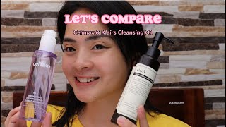 Let’s Compare Celimax amp Klairs Cleansing Oil [upl. by Merkle485]