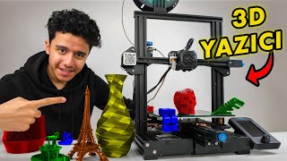 EN POPÜLER 3D YAZICIYI ALDIM Creality Ender 3 V2 [upl. by Odlanyar]