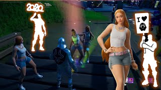 Emote Battling Ice Spice In Fortnite Party Royale [upl. by Hahnert408]