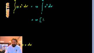 Wiskunde  Integreren  Enkele voorbeeldberekeningen  basis [upl. by Hitt]
