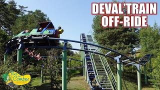 DevalTrain OffRide Footage Parc des Combes Vekoma Roller Skater  NonCopyright [upl. by Kerstin]