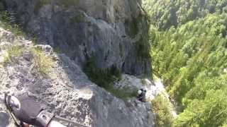 Grünstein Klettersteig Isidor Berchtesgaden Königssee 2013 Via Ferrata [upl. by Mcspadden785]