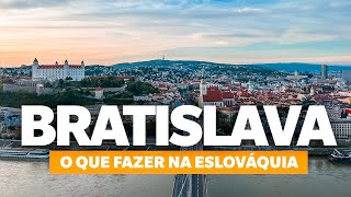 CONHEÇAM BRATISLAVA A LINDA CAPITAL DA ESLOVAQUIA [upl. by Fem260]