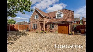 PROPERTY TOUR UK Superb Property For Sale £550000 Ashill Norfolk with Longsons Estate Agents [upl. by Lirrad]