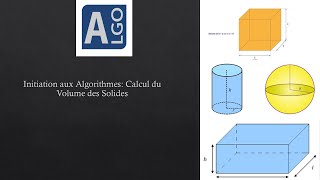 Algorithme 1  Notion de variable et affectation [upl. by Yc]