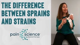 The Difference Between Sprains and Strains  Pain Science Physical Therapy [upl. by Worlock]