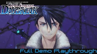 The Legend of Heroes Trails through Daybreak Switch  Full Demo Playthrough [upl. by Afital]