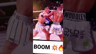 😳 JAKE PAUL KO TYRONE WOODLEY SLOW MOTION 🥊💥 [upl. by Lyndell]