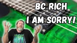 BC Rich Legacy Bich is sooooo GOOD [upl. by Aizahs]