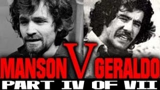 Charles Manson Interview with Geraldo part IV of VII [upl. by Akinehs681]