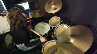 Cryin  Aerosmith drum cover [upl. by Ayotaj]