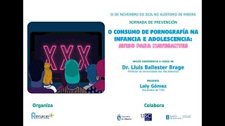 Xornada de prevención O consumo de cine para adultos na infancia e adolescencia [upl. by Euv13]