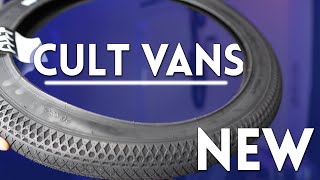 NEW CULT VANS BMX TIRES First Look and Thoughts [upl. by Namlak]