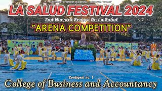 COLLEGE OF ACCOUNTANCY quotLA SALUD FESTIVAL 2024quot  UNORECOLETOS U WEEK 2024  BACOLOD CITY [upl. by Cohn]