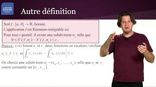 Intégrale de Riemann 24  Sommes de Darboux et sommes de Riemann [upl. by Olwena]