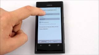 Nokia Lumia 800 Configurare cont Windows live [upl. by Acnaiv460]