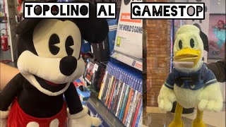 TOPOLINO AL GAMESTOP remix donalduck21x FT mich3ymouse21x official video [upl. by Andromache]