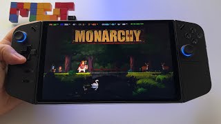 Monarchy  Lenovo Legion GO handheld gameplay  1200p [upl. by Borras995]