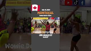 Zdance Zumba Master Class Montrealwowie de guzman [upl. by Airehs]