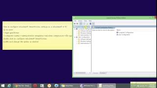 How to configure Windows® SmartScreen settings on a Windows® 8 PC [upl. by Enyawal]