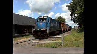 Finger Lakes Railway Coal Train 1999 [upl. by Reinke]