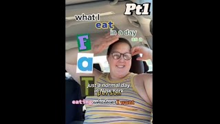 What I Eat In A Day As A Fat Person Who Is Not On A Diet  TikTok Compilation  Pt1 [upl. by Nahtnaoj]