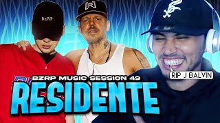 RESIDENTE  BZRP Music Sessions TIRAERA PA J BALVIN  REACCION [upl. by Karleen]