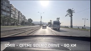 IZMIR  CESME Scenic Drive 90 km  Turkey Road Venture S1 Ep2  The Road Ventures [upl. by Eric]