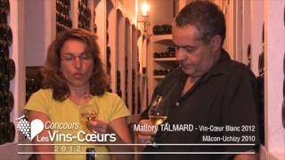 Benjamin Gonçalves VinsCœurs 2012 catégorie vins blancs [upl. by Gaye]