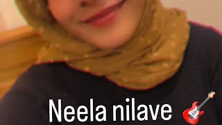 NEELA NILAVE  Nahla Basheer  Ukelele Cover [upl. by Hutchins]