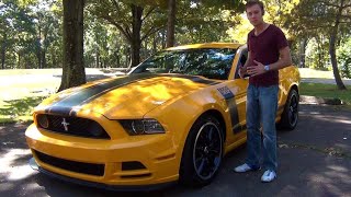 Review 2013 Ford Mustang Boss 302  Pure Raw V8 Emotion [upl. by Descombes]