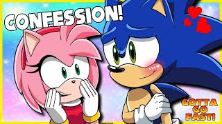 SONIC ASKS OUT AMY Sonic amp Amy Skit Feat Tails and Sonic Pals [upl. by Magner570]