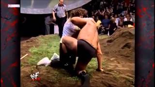 The Undertaker amp Big Show vs The Rock amp Mankind Smackdown 1999 [upl. by Nairdna]