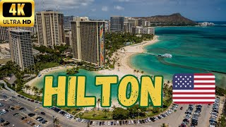 【4K】Hilton Hawaiian Village Complete Tour  60 fps [upl. by Zavras567]