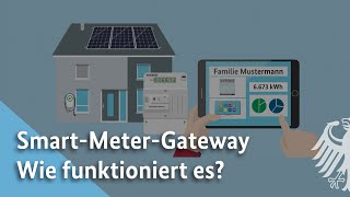 SmartMeterGateway  Wie funktionierts  BSI [upl. by Zsa800]