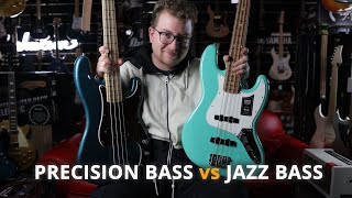 Precision Bass VS Jazz Bass ¿Cuál es mejor para tí 🎸  Musicopolix [upl. by Peltier]