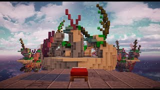 Minecraft Bedwars gameplay1 [upl. by Yeliw]