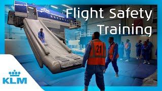 Flight Safety Training  Intern On A Mission  KLM [upl. by Madalena]