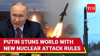 Putin Shocks World Tweaks Russias Nuclear Attack Policy After Ukraines Cruise Missiles Threat [upl. by Flam240]